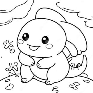 Stastna Omalovanka Squishmallow Axolotla 82909-24329