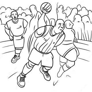 Omalovanka Vzrusujici Sceny Z Nba 83040-24439