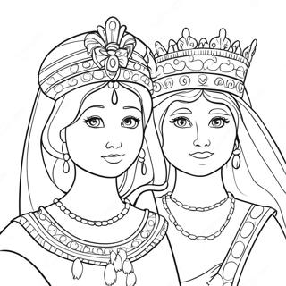 Odvazna Kralovna Ester Omalovanka 83138 24507