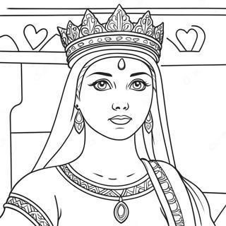 Odvazna Kralovna Ester Omalovanka 83138 24508
