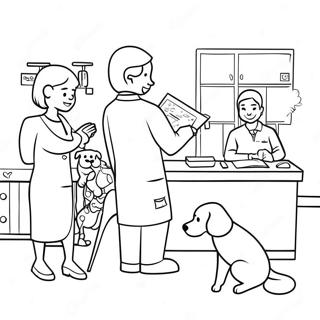 Zaneprazdnena Veterinarni Klinika Omalovanka 83525-24817