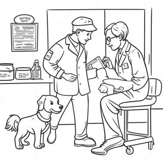 Zaneprazdnena Veterinarni Klinika Omalovanka 83525-24819