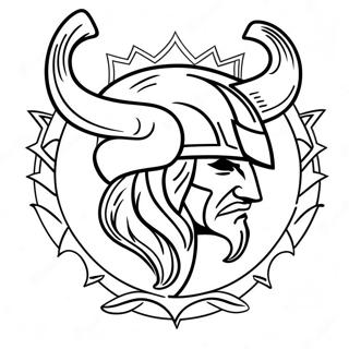 Omalovanka Loga Minnesota Vikings 83910-25121