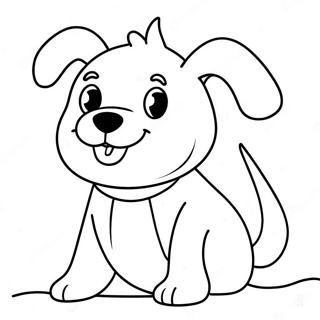 Omalovanka Hraveho Ducha Psa 84011-25198