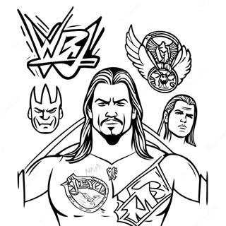 Wwe Omalovanka 84495-25566