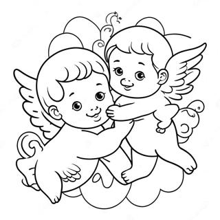 Andelsti Cherubini Omalovanka 84522-25589