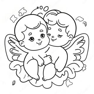 Andelsti Cherubini Omalovanka 84522-25590