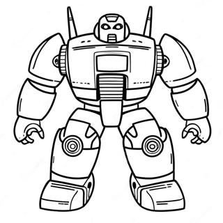 Transformujici Se Zachranny Robot Omalovanka 85084 26120