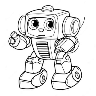 Dobrodruzna Omalovanka Zachranneho Robota 85086-26125
