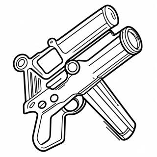 Omalovanka Nerf Zbrane S Sipkami 85110 26143