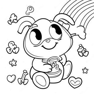 Omalovanka Se Stastnymi Talismany A Duhou 85572-26499