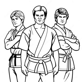 Omalovanka S Postavami Cobra Kai 85597 26515