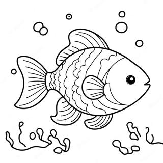 Omalovanka Roztomile Zlate Rybicky Plavajici 85698-26591