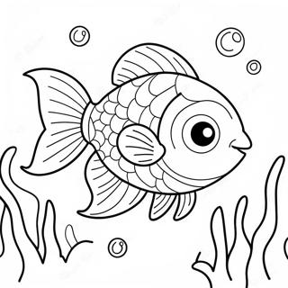 Omalovanka Roztomile Zlate Rybicky Plavajici 85698-26592