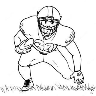 Omalovanka Hrace Chicago Bears V Akci 85853-26712