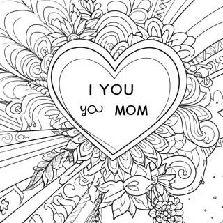 Miluji Tě, Mami Omalovánky