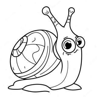 Vtipny Snek S Velkyma Ocima Omalovanka 86982-27605