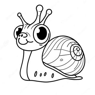 Vtipny Snek S Velkyma Ocima Omalovanka 86982-27606