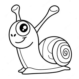 Vtipny Snek S Velkyma Ocima Omalovanka 86982-27607