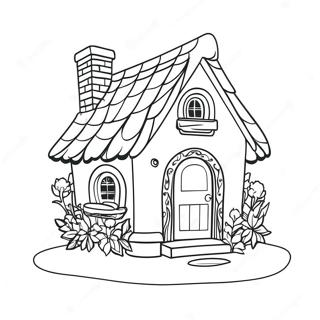 Omalovanka Okouzlujici Chata 87596 28069