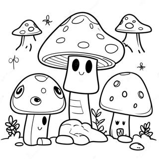 Fantasticka Houbova Vesnice Omalovanka 87828 28438