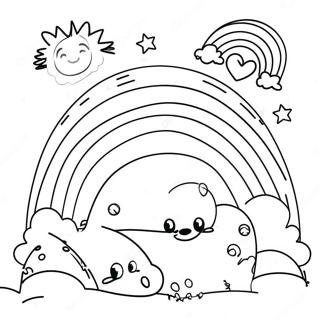 Omalovanka Stastni Zluti Duhovi Pratele 88365 28848