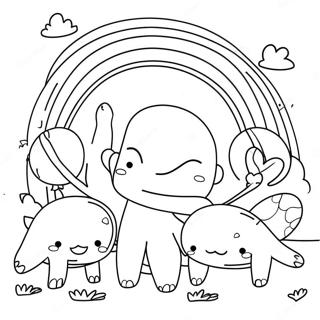 Omalovanka Hravi Zluti Duhovi Pratele 88366-28850