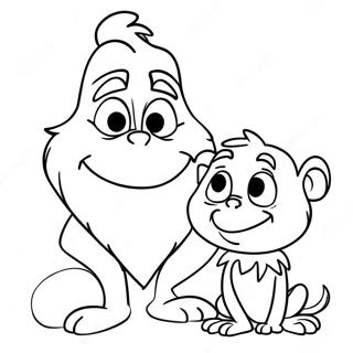 Grinch A Max Omalovanka 8841-1963