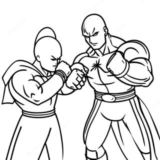 Saitama Vs Boros Omalovanka 88625 29056