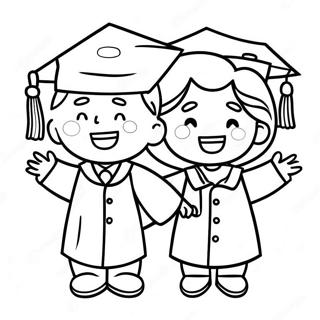 Stastne Deti K Maturite V Materske Skole Omalovanka 88675-29088