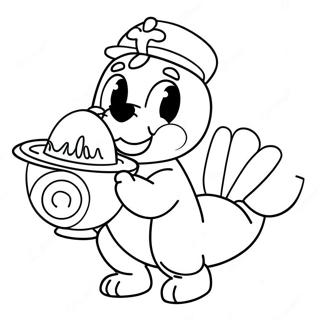 Omalovanka Bluey Na Dikuvzdani V Pruvodu 89012 29352