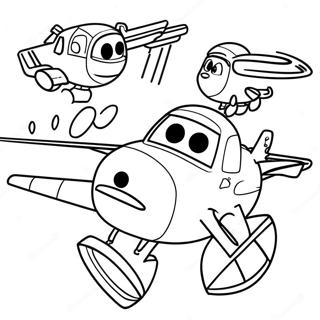 Omalovanka Super Wings V Akci 89217-29509