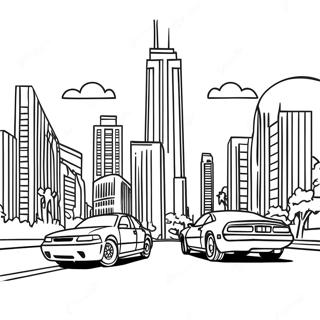 Mestska Krajina Gta Omalovanka 89422-29663