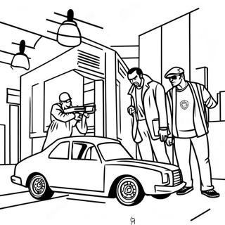 Scena Loupeze Gta Omalovanka 89424-29671