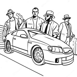 Scena Loupeze Gta Omalovanka 89424-29672