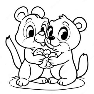 Omalovanka Chip A Dale Jedici Orechy 89526-29752