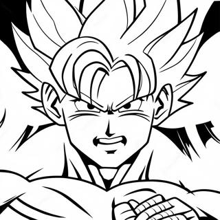 Goku Ultra Instinct Omalovanka 89729-29896