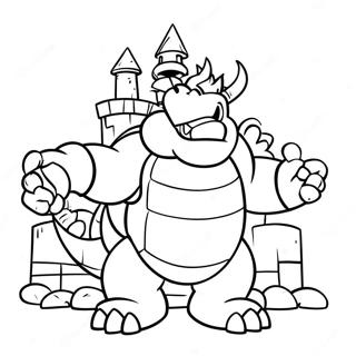 Bowser Omalovánky