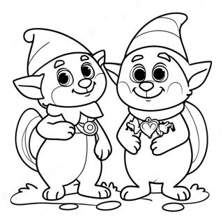 Omalovanka Dobrodruznych Elfich Mazlicku Na Misi 90170-30244