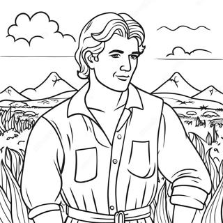 Omalovanka Josefa Na Barevnem Poli 90380 30411