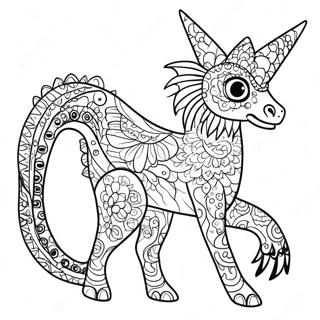 Omalovanka Alebrije 91251-31142