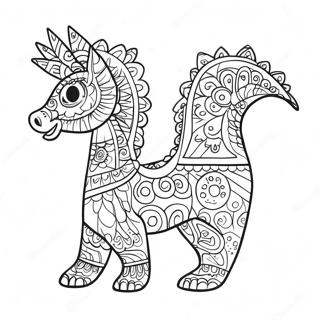 Omalovanka Alebrije 91251-31143
