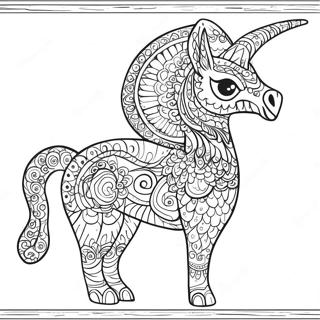 Omalovanka Alebrije 91251-31144