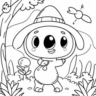 Omalovánka Zábavných Postav Garten Of Banban 6 Omalovánky