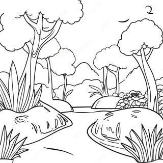 Omalovánka Barevné Krajiny Garten Of Banban 6 Omalovánky