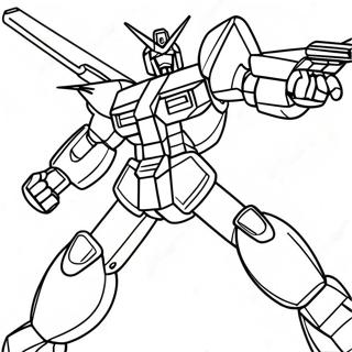 Omalovanka Bitvy Gundam 91380-31246