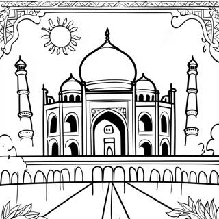 Impozantni Omalovanka Taj Mahalu 91890 31653