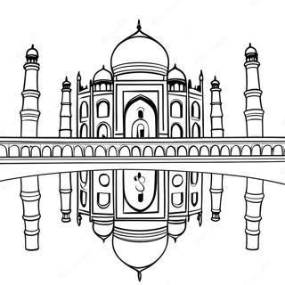 Impozantni Omalovanka Taj Mahalu 91890 31656