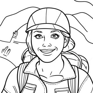 Omalovánka Amanda The Adventurer Omalovánky