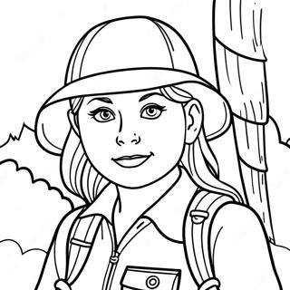 Omalovánka Amanda The Adventurer Omalovánky